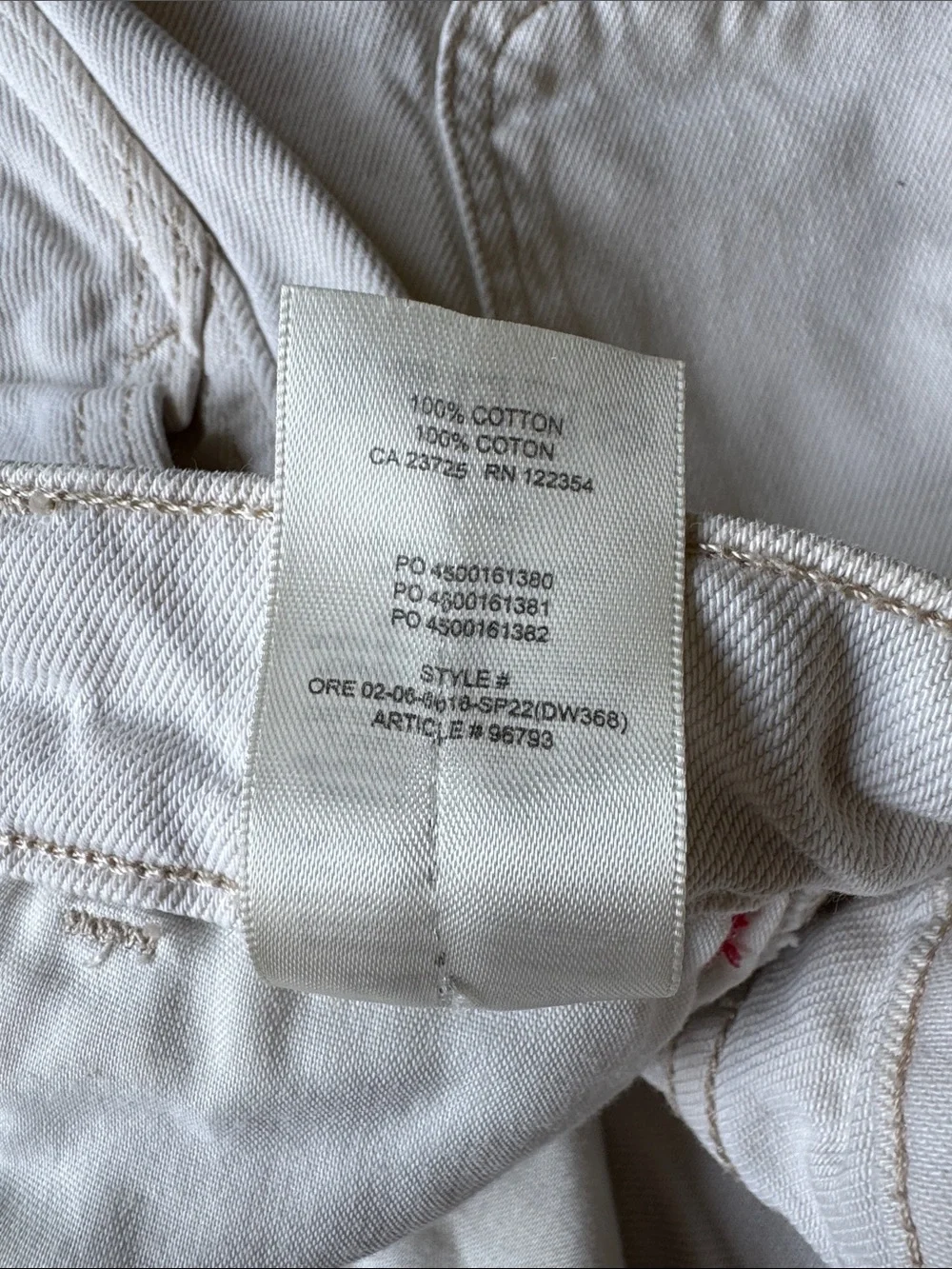 🤍 Sun-deh Aritzia Carpenter Shorts | Size 27 - Picture 6 of 6